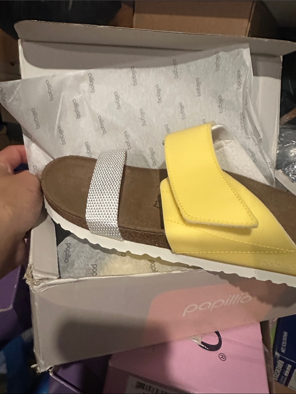 Papillio by Birkenstock Slide Sandal, Men’s size 10 Women’s 12